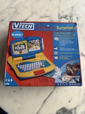 JEU VINTAGE ORDINATEUR VTECH GENIUS SURPRISES POUR LES 4 à 6 ans