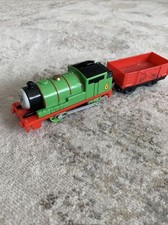 Percy Thomas & Friends Mattel Trackmaster Motorized Train Engine 2013 Gullane 