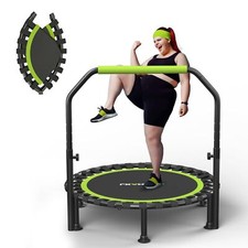 ZCMHAXJ Foldable Mini Trampoline, 40" OPEN BOX