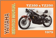 YAMAHA Workshop Manual TZ350 TZ250 1979 Service Repair Maintenance TZ350F TZ250F