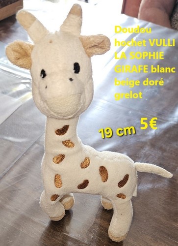 Peluche doudou sophie - sophie, la