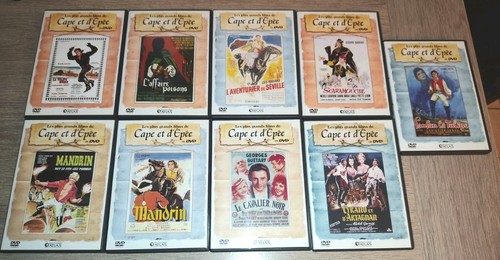 Lot dvd cape - 9, d