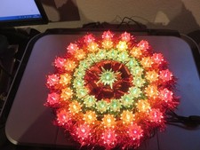 Décoration sapin rosace