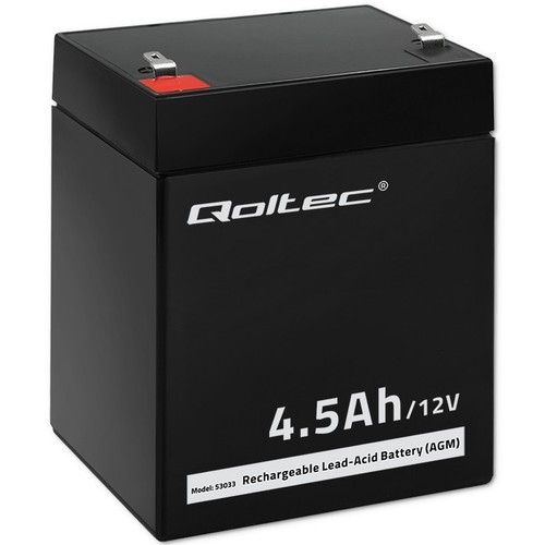Batterie qoltec agm - qoltec, v