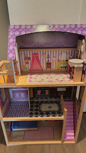 Maison poupée bois en - maison,