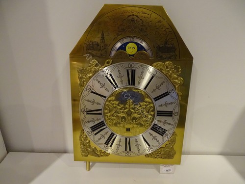 Warmink grandfather clock dial - clock,