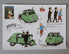 TINTIN - Autocollant Stickers