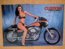 POSTER NEUF MOTO CUSTOM