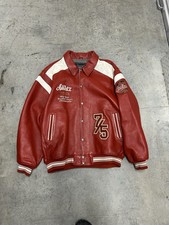 Vintage Avirex 75th Anniversary Bomber Leather Jacket 