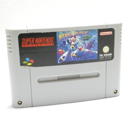 Megaman jeu snes console - megaman,