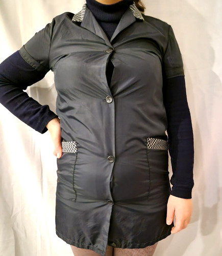Nylon dederon smock apron - dederon,