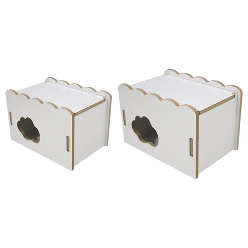 Cachette bois pour hamster - cachette,