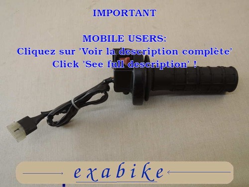 Poignee des gaz pour - gaz,