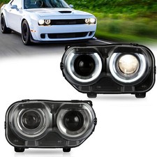 VLAND Phares LED ronds à