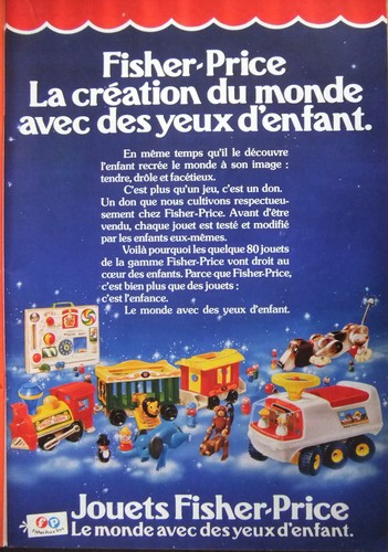Publicité 1980 jouets - publicitÉ,