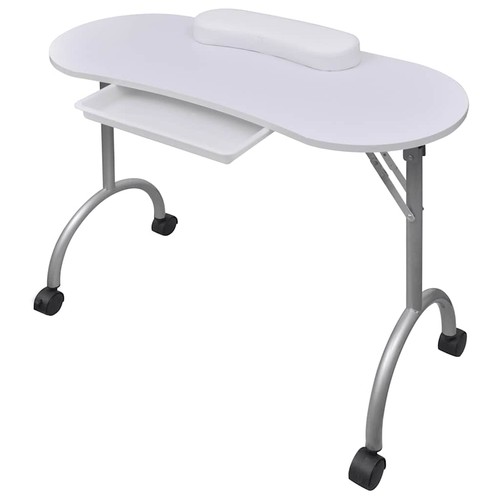 Table manucure pliante noir - de,