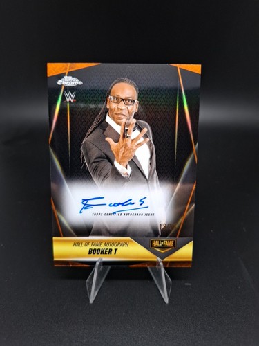Wwe topps chrome 2024 booker - chrome,