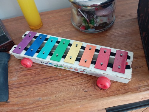 Ancien jouet musical - jouet,