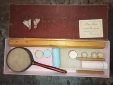 Ancien coffret TENNIS TABLE - PIM- PAM - J L PARIS JULIEN vers 1900 - Ping Pong