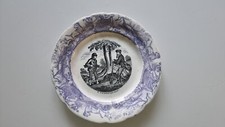 porcelain Choisy le Roy gold medals French ceramic plates. French 