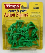 ANZAC Infantry - 10 Infantry Soldiers 54mm - Timpo/Lone Star 43517 - New