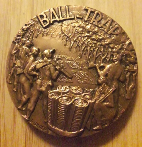 Médaille ball trap tir - mÉdaille,