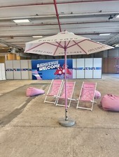 Parasol JO Paris2024 Édition limitée (toile Clean sans tâche imperméabilisé)