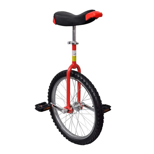 Monocycle ajustable rouge - , 16