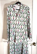 Nutcracker Christmas Pajama Set Womens Large Boots & Bows New READ Measurements