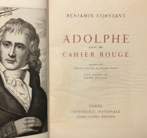 Sauret 1953 benjamin constant - 1953,