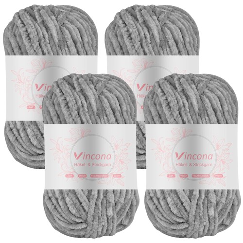 Fil chenille 100 g laine - x,