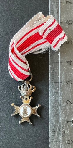 Belgique miniature croix de - -,