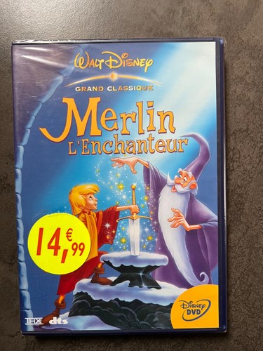 Dvd disney merlin - disney, "