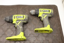 RYOBI (2) 18V ONE + CORDLESS 1/2" DRILLS  ( BARE TOOL)  # PCL206