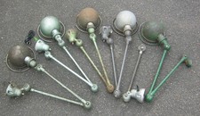 lot x5  ancienne lampe Jielde