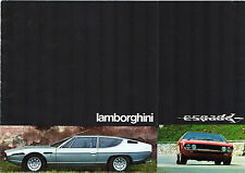 Lamborghini Espada 400 GT Series III 1972-1978 UK Market Sales Brochure