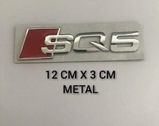 Logo SQ5 Chrome badge emblème