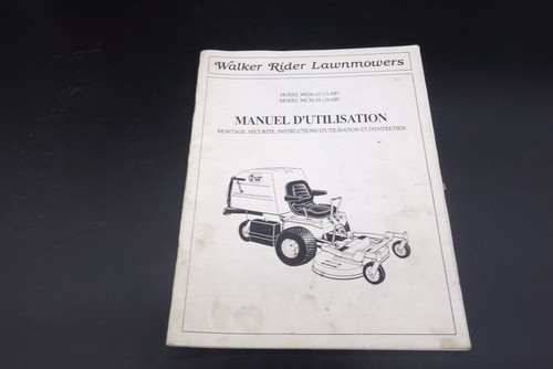 Walker tondeuse frontale - tondeuse,