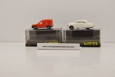 1950 CHEVROLET BEL-AIR AND RENAULT EXPRESS FIREFIGHTERS VEREM 1/87 NEW IN BOX