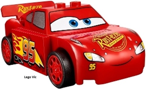 Lego crs018 lightning mcqueen - lego,