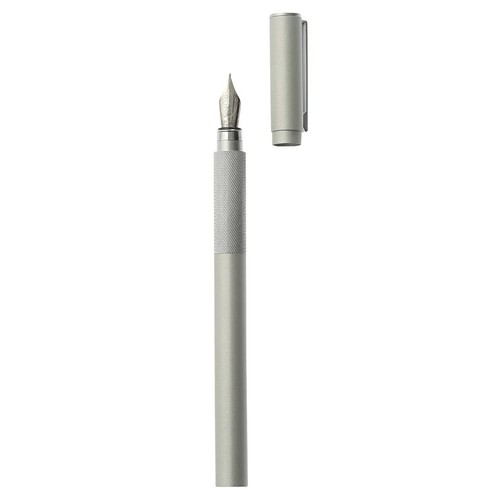 Muji aluminum fountain pen - muji,