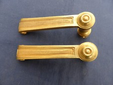 2 Poignées béquilles