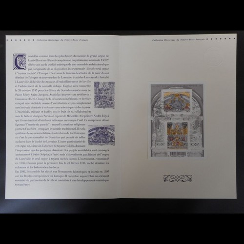Document officiel 2012 - , orgue