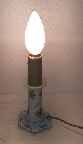 Petit bougeoir porcelaine - petit, en