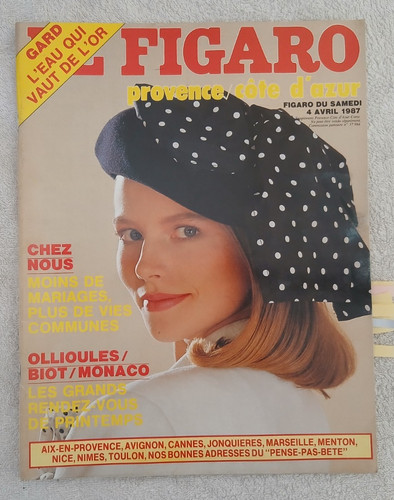 Figaro magazine 1987 - figaro, karl