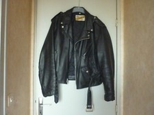 blouson en cuir véritable