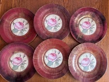 Belle série 6 ASSIETTES de