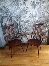 PAIRE FAUTEUIL ERCOL GOLDSMITH