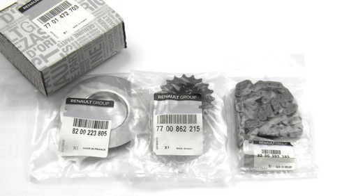 Kit chaine pompe a huile - a,