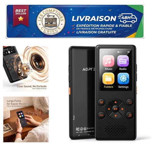 Agptek lecteur mp3 - agptek,